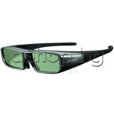 Акумулаторни 3D очила-черни за плавно и удобно 3D гледане.