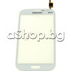 Сензорен(touch) панел-бял  към дисплея  на GSM,Samsung GT-I9082xx