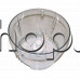Пластмасова купа (бяла,безцветна) от кухненски робот,Moulinex DFC-547/701