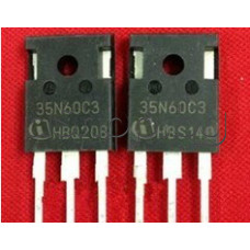 N-FET-e,Cool-MOS,650V,34.6A,313W,<0.1om(22),TO-247/SOT-93,Infineon SPW35N60C3,code:35N60C3