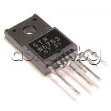 IC,Switching regulator,16.3TO19.9V 8.8TO10.6V,TO-220F/6,STRW6753 SanKen