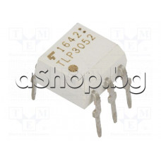 Photocoupler -Triac ,5000/600V,10mA,LED/Triac m.N,6-DIP ,Toshiba TLP3052
