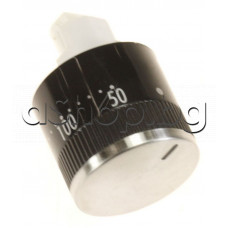 Пуш бутон-врътка(inox) d33x50mm зa градусите на фурна ,Gorenje BO-7122BX