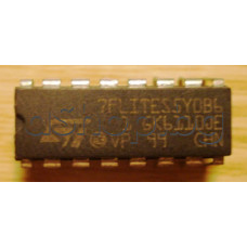 IC,MCU-8-Bit,2.4-5.5V,RAM-128byte,1kB,8MHz,-40°..+85°C,16-DIP