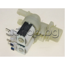 Електромагнитен клапан-двоен с един вход 2x6VA/220-240VAC/50Hz за перална машина ,Candy CNL105-37S ,Hoover