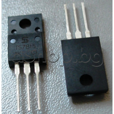 IC,Voltage Regulator,+15V,1A,TO-220F,TS7815CI,Taiwan Semiconductors
