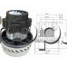 Мотор-агрегат-2 турбини за перяща прахосмукачка 240VAC/50Hz/1300W,d143x70xH170mm,Ametek-Italy 061300501.02