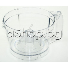 Пластмасова кана-широка(за чопъра) от кухненски робот,Moulinex FP-601147/703 Adventio