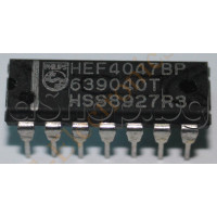 CMOS-IC,Monostable/Astable Multivibrator,14-DIP,HEF4047BP
