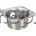 Тяло - корпус сребристо от кухненски робот,Kenwood FP-270/260/250
