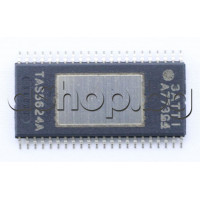 IC, HD Digital Input Class-D Power Stage 150W-stereo, 300W-mono, 44-HTSSOP(DDV), TI  TAS5624ADDVR
