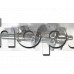 Шнек к-т 1 бр. дълъг 120mm ,d14/7.1/43mm  за месомелачка,Rohnson R-502