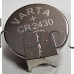 Батерия литиева 3V/280mAh,тип паричка d25.0x3.0мм,за печатен монтаж-хоризонтално,Varta 6430 401 501