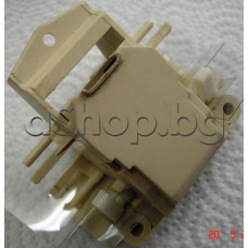 Ключалка за вратата (с 2 микроключа 16A/250VAC,2x6.35mm) на съдомиялна,Whirlpool ADPF-872 IX/WH