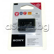 Батерия li-ion 6.8V 980mAh  NP-FV50 за цифр.видеокамера,Sony HDR-CX330E