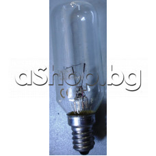 Лампа за аспиратор 40W/240VAC с цокъл-Е14 ,d29x67mm,Tungsram T28 230V 40W B7,400 Lumen,1000h
