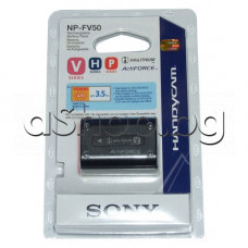 Батерия li-ion 6.8V 980mAh  NP-FV50 за цифр.видеокамера,Sony HDR-CX330E