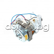 Циркулационна попма(мотор с турбина и кондензатор) за съдомиялна,Indesit IDL-40SUK(37319560000)