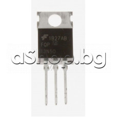 N-Cha.QFET-MOSFET,500V,12.5A,170W,<0.43om(6.25A),TO-220,FQP13N50 Fairchild