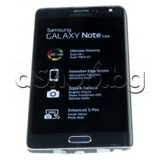 LCD-Дисплей к-т с панел(черен) и лентов каб.за GSM,Samsung SM-N915FY,Galaxy Note Edge
