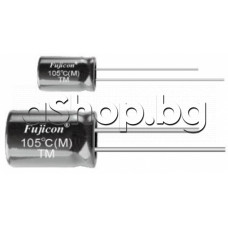 2200uF/35V,Кондензатор електролитен радиален low ESR,d16x25mm,+105°C,Fujicon