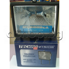 Халогенен прожекктор-вана ,230VAC max 500W,за външен монтаж,IP54