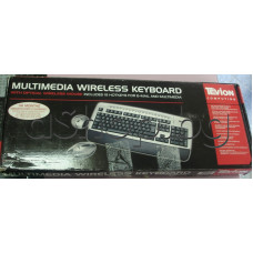 Безжична клавиатура к-т с мишка,Tevion/Medion MD 40287,Свързване тип PS2