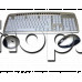 Безжична клавиатура к-т с мишка,Tevion/Medion MD 40287,Свързване тип PS2