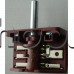 Ключ 4(0+3) такта , 6-извода x 6.35mm 250VAC/16A за котлони на електроуреди,Crown 5522ES,Diplomat,Snajge,Vicor,NEO,Finlux
