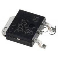IC ,Voltage Regulator,+5V,1A,D-Pak/TO-252,Rohm BA17805 FP