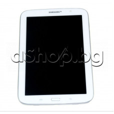 LCD-Дисплей к-т с панел(бял) и лентов каб.за таблет,Samsung GT-N5110