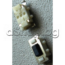 Tact switch,7x3.5x3.5mm,бутон 0.8мм,2-изв.вертикален-ъглов монтаж-миниатюрен,SMD