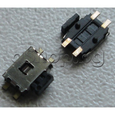 Tact switch,5x4.6x1.8mm,бутон 1.0мм,4-изв.вертикален-ъглов монтаж-миниатюрен,SMD