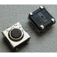 Tact switch,5.8x6.8x3.2mm,бутон d3x0.2мм,4-изв.за хоризонтален монтаж,SMD-вариант