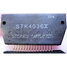 IC,NF-E,±52V,>50W(±35V/8om),50kHz,15-SIL,STK4036X Sanyo