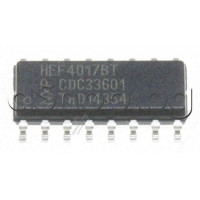 CMOS-IC,Synchronous Decimal Up Counter with Decimal Decoder,16-MDIP/SOIC