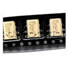 Opto-coupler,2-channels,5000/55V,CTR 100%,8mA,LED/NPN o.B.,8-DIP
