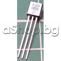 Si-P,Uni,35V,0.8A,0.625W,120MHz,TO-92,code:C8550