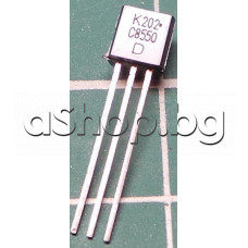 Si-P,Uni,35V,0.8A,0.625W,120MHz,TO-92,code:C8550
