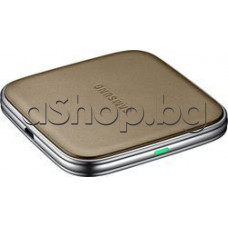 Зарядно у-во(адаптор) безжично-златисто за мобилен телефон,Samsung Galaxy S5
