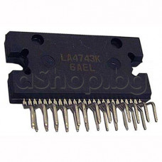 IC,4xNF-E,9-18V/4.5A/ch.,4x45W(14.4V/4om/1kHz),BTL,25-SQL Sanyo