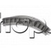 Пластмасова дръжка сребриста 20 см от люка на пералня,Bosch WFR-2441BY/04,WAE24465BY/40