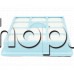 HEPA филтър CP0425/01  к-т за прахосмукачка(пласт.рамка+филтър),140x116x26 mm,Philips FC-8659/01