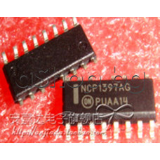 High perf.resonnat mode controller,High volt.drivers-600V,up to 500kHz,16-MDIP/SOIC,NCP1397AG
