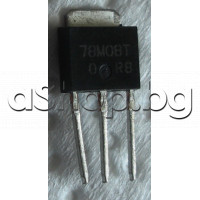 IC,L-Reg,+8V,0.5A,hi-precis.,-40°C...+125°C,TO-251 78M08T