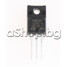 N-MOSFET,100V,38A,45W,<0.012om(40A),80nS,TO-220F,P80NF10FP  STM