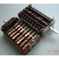 Ключ 8-тактов 7-степени 18-изв.250VAC/16A за фурна на готв.печка,NEO E-6295MF(type.6224XE),Bosch HSV432TFF/02