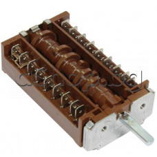 Ключ 8-тактов (7+0) , 18-изв.250VAC/16A за фурна на готв.печка,NEO E-6295MF(type.6224XE),Bosch HSV432TFF/02