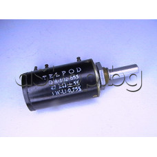 Потенциометър-10-Оборотен,470om±5%TK-20,LIN,1W,d6x11mm,M9x0.75mm,Body d22x44mm,Telpod