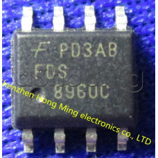 Dual N-and P channel,MosFET,35V,7A,2W,<28-80mom(6A),8-MDIP,Fairchild
